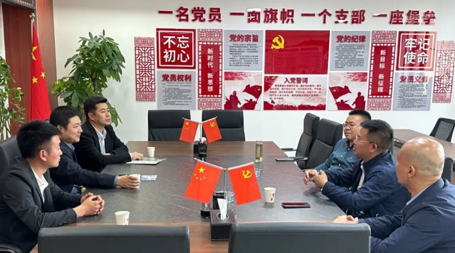 三抓三促在行動|西部（甘肅）生態(tài)環(huán)境工程有限公司與張掖市農(nóng)發(fā)集團(tuán)交流座談